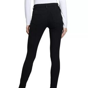 VINCE CAMUTO Women's Black Skinny Front Zipper Detail Jeans Sz 24